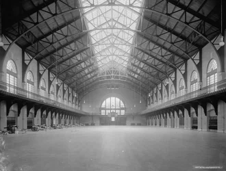 Interior of Armory, U.S. Naval Academy, Annapolis, Maryland